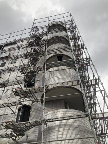千葉市マンション大規模改修足場工事